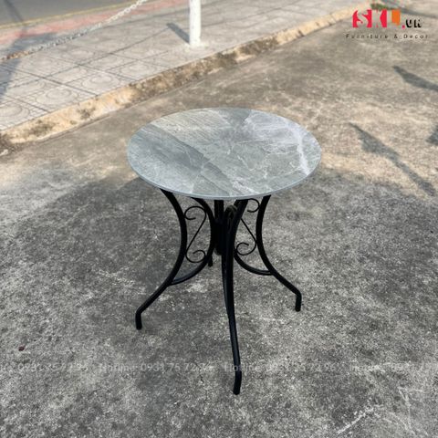  Bàn Tròn Cafe Ngoài Trời Mặt Đá SKT57 