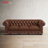  Sofa Phòng Khách Da Bò SKS01 