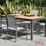  Bàn Ăn Gỗ Teak Cao Cấp Ngoài Trời SKT31 