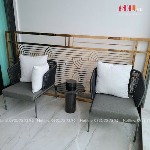  Ghế Cafe Ban Công Căn Hộ SKC68 
