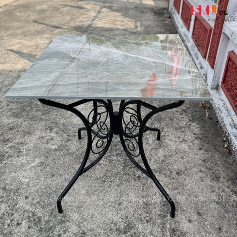  Bàn Vuông Cafe Ngoài Trời Mặt Đá SKT58 