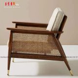  Armchair Phòng Khách Bọc Mây SKC60 