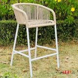  Ghế Bar Ngoài Trời Đan Dây Dù SKC111 