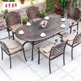  Bàn Tiệc Sân Vườn Nhôm Đúc SKT13 