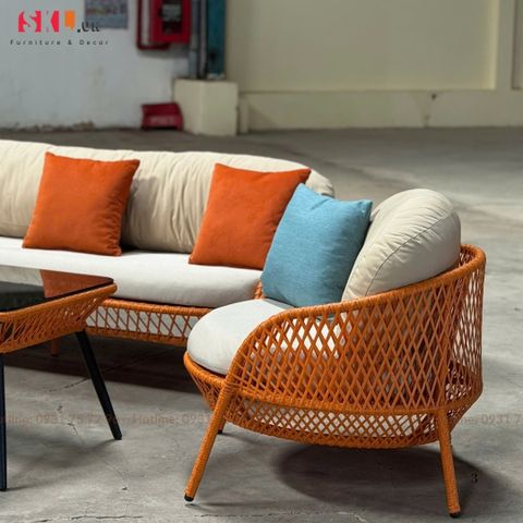  Bộ Sofa Sân Vườn Đan Dây SKCB24 