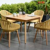  Bàn Cafe Gỗ Teak Ngoài Trời SKT38 