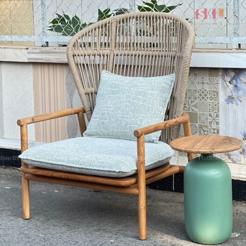  Ghế Thư Giãn Sân Vườn Lưng Cao SKC96 