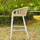  Ghế Bar Ngoài Trời Đan Dây Dù SKC111 