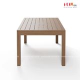  Bàn Ăn Gỗ Teak Cao Cấp Ngoài Trời 2M SKT43 