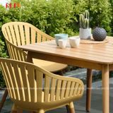  Bàn Cafe Gỗ Teak Ngoài Trời SKT38 