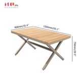  Bàn Ăn Gỗ Teak 1M5 SKT45 