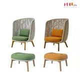  Bagel Lounge Chair - Ghế Thư Giãn Lưng Cao SKC100 