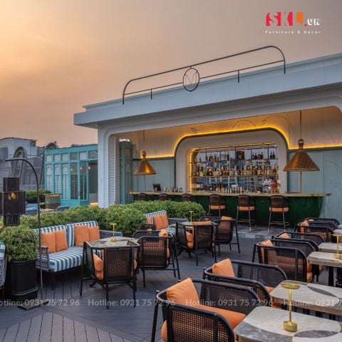  Cane Lounge Chair - Ghế Thư Giãn Ngoài Trời SKC101 