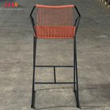  Ghế Bar Khung Sắt Đan Dây Dù SKC114 