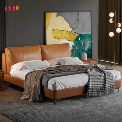  Giường Ngủ Bọc Da SKG05 
