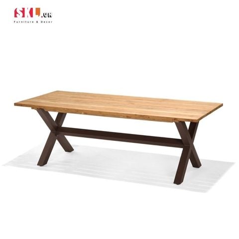  Bàn Ăn Gỗ Teak 2M2 SKT36 