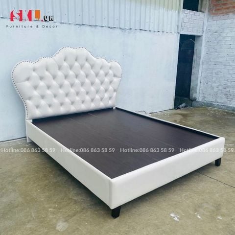  GIƯỜNG NGỦ BỌC DA CỔ ĐIỂN SKG12 