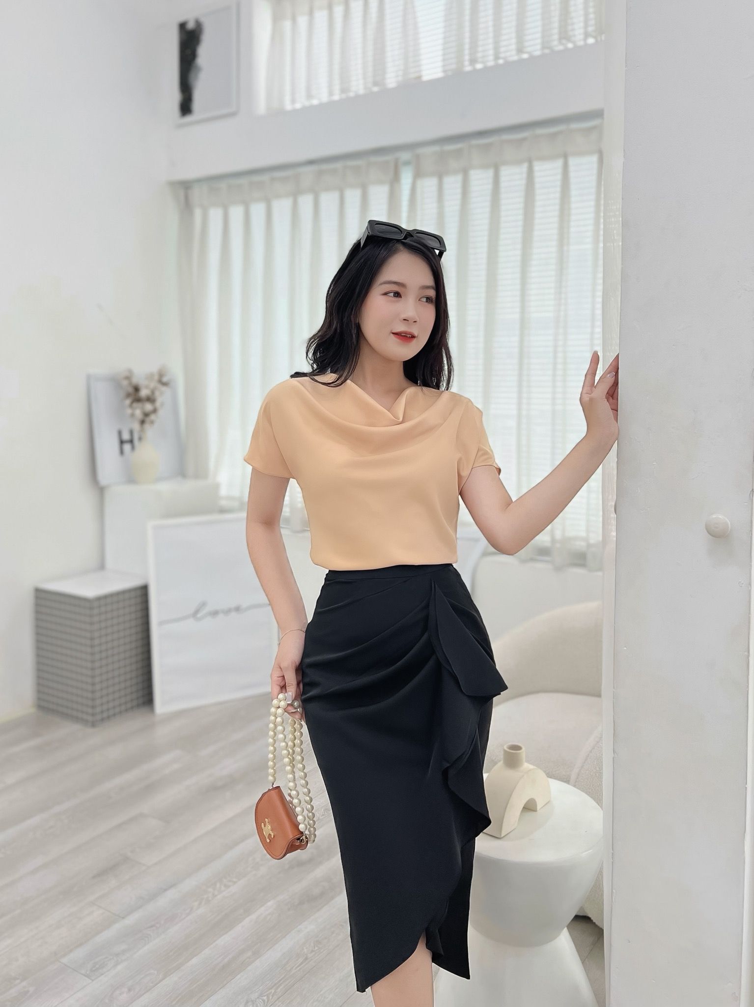 Mua Chân váy bút chì chân bèo chân váy nữ chất umi hàng công sở cao cấp   Tiki