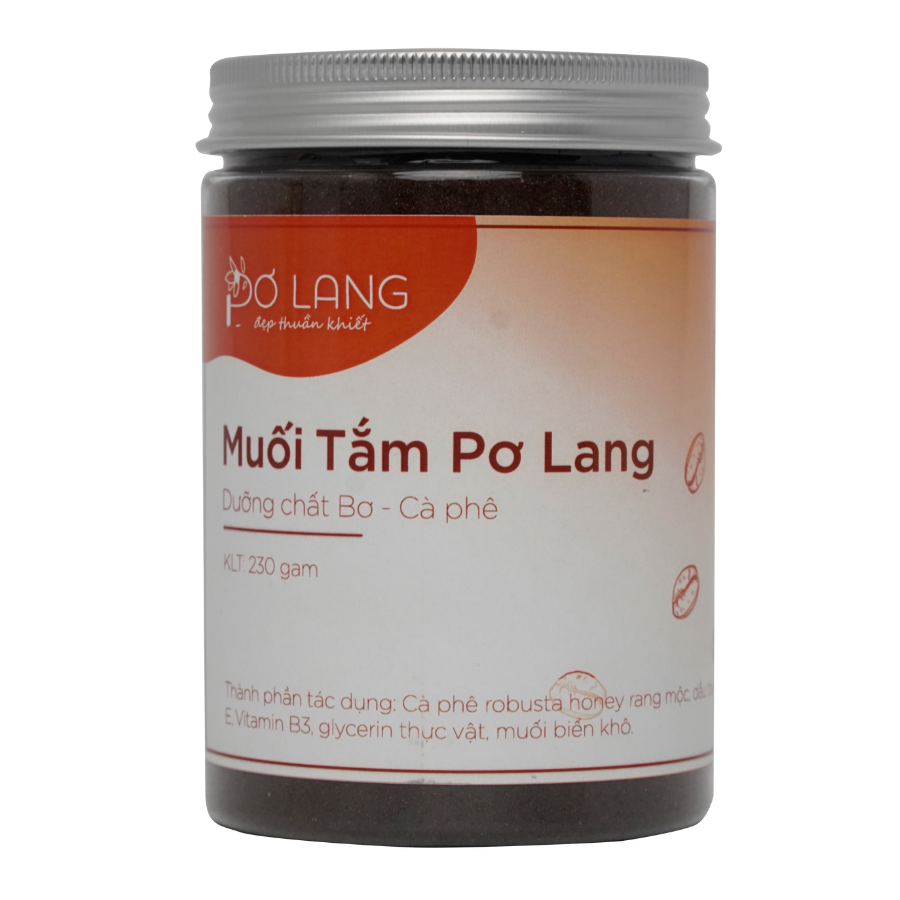  Muối Tắm Pơ Lang Giảm Mụn Lưng, Da Mềm Mịn Hũ 230gam 