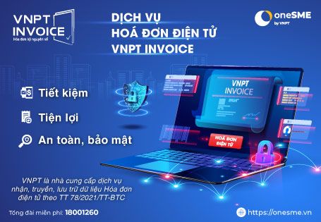 DỊCH VỤ CUNG CẤP HÓA ĐƠN ĐIỆN TỬ VNPT