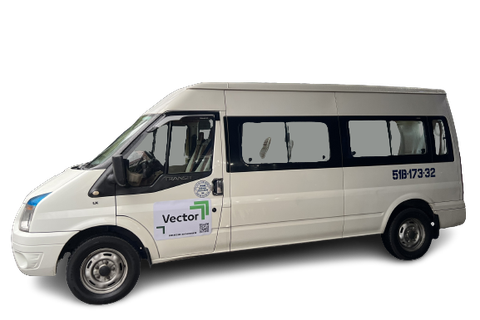 HCMC - 16 Seat - Airport Pick-Up + Full Day Rental (8 Hours)