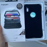  Ốp lưng Spigen Pro Guard iPhone X Tặng kèm kính cường lực 