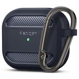  [HÀNG CHÍNH HÃNG] ỐP LƯNG SPIGEN AIRPOD 3 (2021) RUGGED ARMOR CÓ KHÓA AN TOÀN GIÚP CỐ ĐỊNH MÁY 