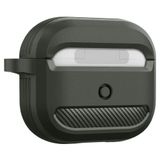  [HÀNG CHÍNH HÃNG] ỐP LƯNG SPIGEN AIRPOD 3 (2021) RUGGED ARMOR CÓ KHÓA AN TOÀN GIÚP CỐ ĐỊNH MÁY 