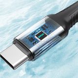  Dây cáp sạc nhanh Bwoo USB-A to Type-C | Dây Dù | Dài 1M | Hỗ trợ sạc 3A - X288C 