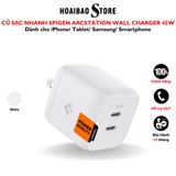  Củ sạc nhanh Spigen 45W Powerarc Acstation Pro Wall 