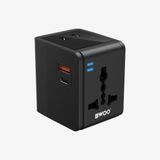  Củ sạc nhanh Bwoo 15W | 1Type-C x 1USB-A | 4 Chuôi cắm - UC06 