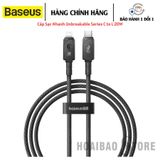  Dây Cáp Sạc Nhanh 20W Baseus Unbreakable Type-C to Lightning 