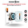  Combo kính cường lực Spigen Glass Glas.Tr Ez Fit (2P) Apple Watch Ultra 2/1 (49mm) 
