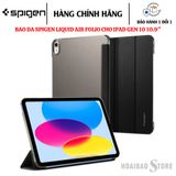  [HÀNG CHÍNH HÃNG] Bao da SPIGEN LIQUID AIR FOLIO cho iPad gen 10 - 10.9 inch đơn giản tiện lợi 