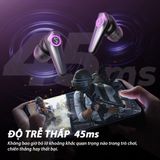  Tai nghe Bluetooth SoundPEATS Cyber Gear Gaming 