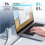  Dây cáp sạc nhanh Bwoo Type-C to C | PD100W | Dài 1,2M | Bện Dù - X275 