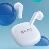  Tai nghe không dây nhét tai Bwoo BT V5.3 Âm thanh Hi-Fi vượt trội 