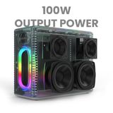 Loa Karaoke HiFuture MusicBox 100W ( Kèm 2 Micro wireless) 