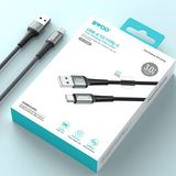  Dây cáp sạc nhanh Bwoo USB-A to Type-C | Dây Dù | Dài 1M | Hỗ trợ sạc 3A - X288C 