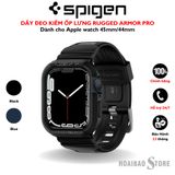  Dây đeo kèm ốp Spigen Rugged Armor Pro Apple Watch size 44/45mm 