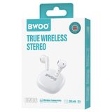  Tai nghe không dây nhét tai Bwoo BT V5.3 Âm thanh Hi-Fi vượt trội 