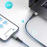  Dây cáp sạc nhanh Bwoo USB-A to Lightning | Dây Bện Dù | Dài 1M | Hỗ trợ sạc 3A - X288L 