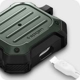  [HÀNG CHÍNH HÃNG] ỐP LƯNG SPIGEN AIRPOD 3RD TOUGHT ARMOR CÓ KHÓA AN TOÀN GIÚP CỐ ĐỊNH MÁY 