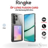  Ốp lưng RINGKE Fusion Card Samsung S25 Ultra (6.9 INCH) 