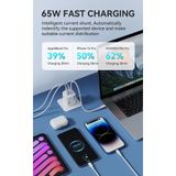  Củ Sạc Nhanh Bwoo PD65W | 2Type-C x 1USB-A - CDA145 