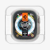  Combo kính cường lực Spigen Glass Glas.Tr Ez Fit (2P) Apple Watch Ultra 2/1 (49mm) 
