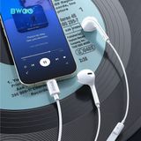  Tai nghe dây Bwoo cổng Lightning | Dài 1M - HF179 