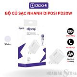  Combo củ cáp sạc nhanh Diposi Type-C to Lightning PD20W 