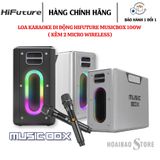 Loa Karaoke HiFuture MusicBox 100W ( Kèm 2 Micro wireless) 