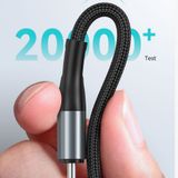 Dây cáp sạc nhanh Bwoo 3in1 3A | USB to Type-C x Lightning x Micro | Dây Dù | Dài 1M2 - X274 